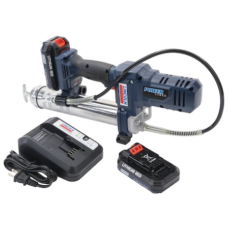 Lincoln Industrial 12V Lithium ion PowerLuber Kit with 2 Batteries 1264